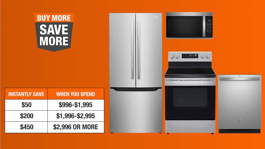 Appliance Sales: Kitchen, Laundry, and More - The Home Depot